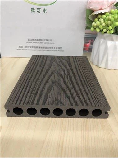 Cheap Hollow Round Hole WPC Floor