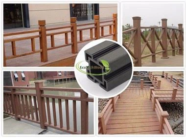 Outside Handrail Composite WPC Railing