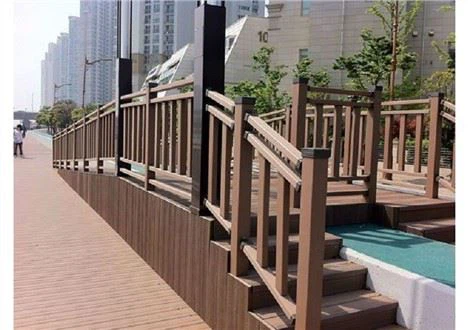 UV Resistance Customized Landscape Composite Railing