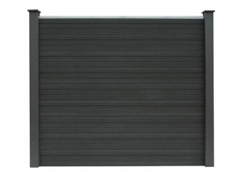 Waterproof Wind Resistant Easy Installation 1.5X1.8m Home And Garden WPC Composite Fencing